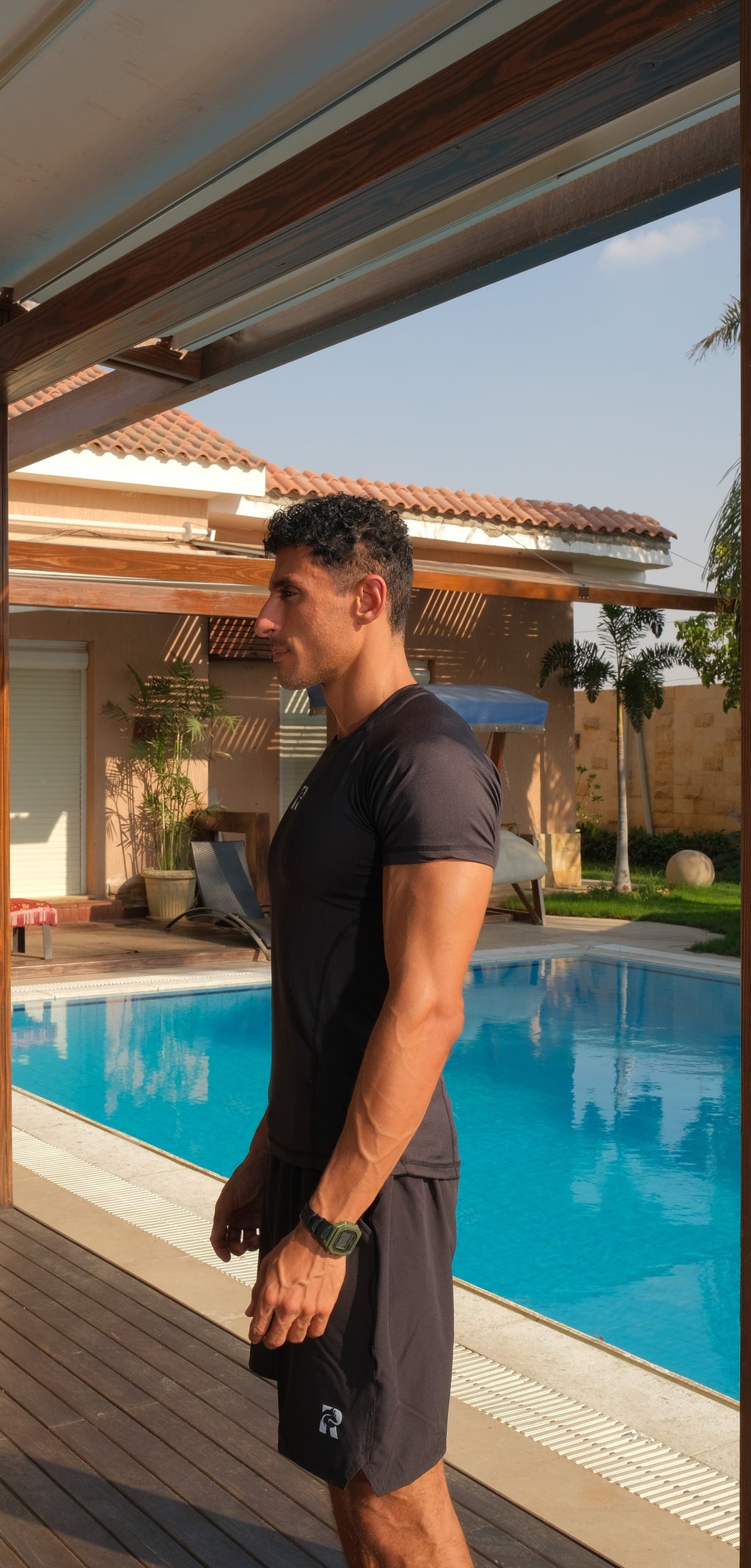 Remus M Elite-S Black DRI-FIT Tech Short Lined For Multiple Fitness Training