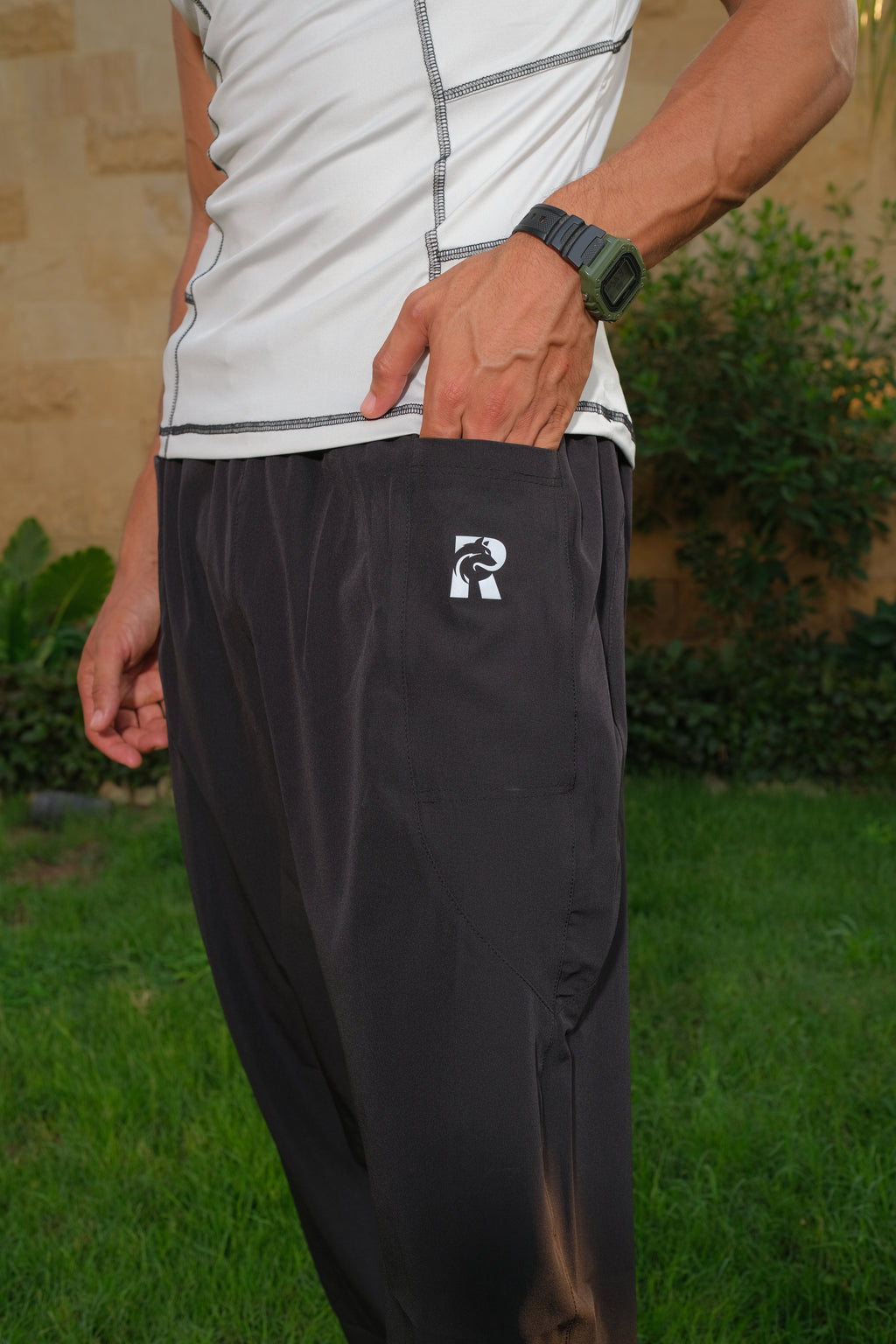 Remus M Elite- P Be More Elegant With Special Black DRI-FIT Pant For Various Fitness