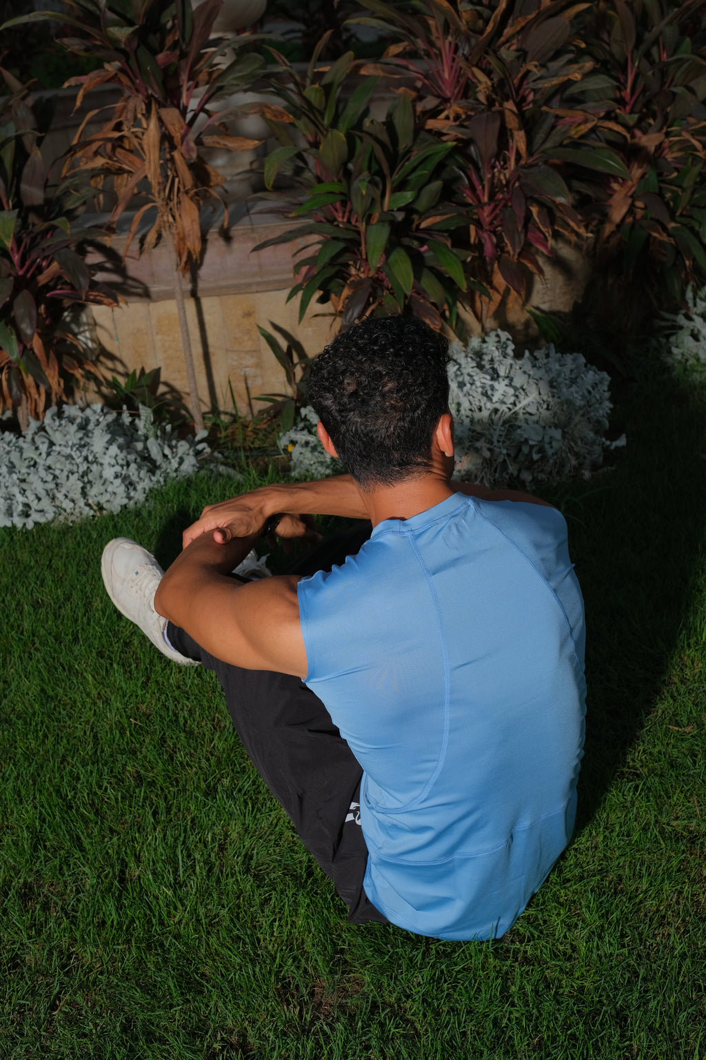 Remus M-HS More Comfortable Light Blue Antibacterial DRI-FIT Sleeveless Tee For Training