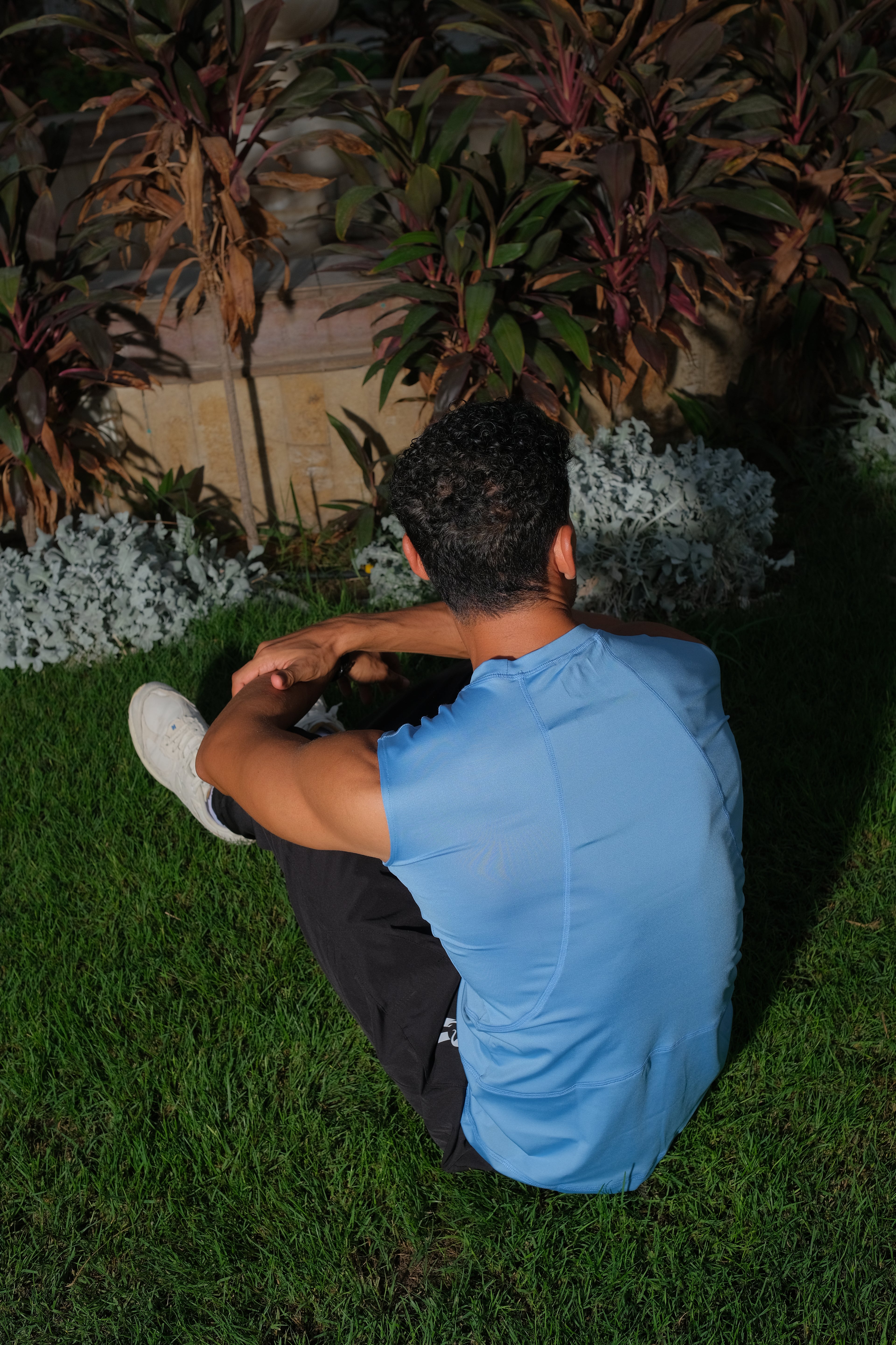 Remus M-HS More Comfortable Light Blue Antibacterial DRI-FIT Sleeveless Tee For Training